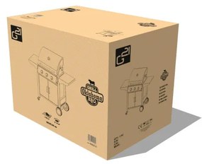 G21 Plynový gril G21 Oklahoma BBQ Premium Line 3 horáky + zadarmo redukčný ventil