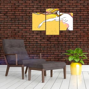 Obraz - Dievča (90x60 cm)