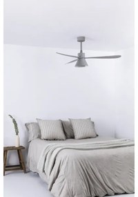 FARO 33762WT-24-LED Stmievateľný ventilátor AMELIA L CONE LED/20W/230V sivá priemer 132 cm WT + DO