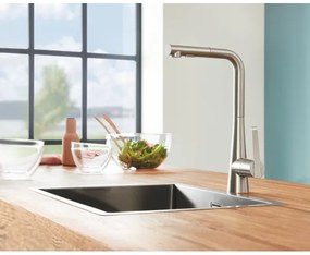 GROHE 31726SD0 - Kuchynský drez K700 550 × 450 mm nerez