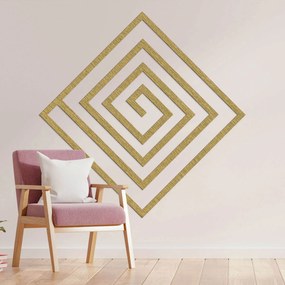 Drevená dekorácia špirála | SQUARIL: Preglejka Topoľ - Honey 3071 20 cm 4056-113940 PR0397