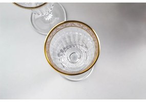 BOHEMIA PRESTIGE DORATO POHÁR NA ŠAMPANSKÉ 210ML SADA 6 KS