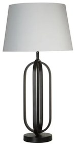 Searchlight EU91101WH - Stolná lampa CHIC 1xE27/60W/230V biela