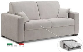 Pohovka na každodenné spanie ASTI s rozkladom, sv. sivá (plutone 26), 140