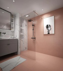 Erga Paris, sprchová zástena Walk-In 30x200 cm, 8mm číre sklo, chrómový profil, ERG-V02-PARIS-030x200-CL-CR