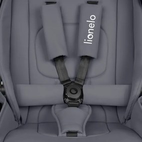 Lionelo - Kombinovaný kočík 3v1 MIKA PLUS Grey Stone