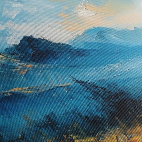 Obraz - Maľba hôr (150x105 cm)