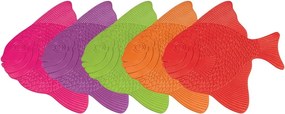 Detské protišmykové podložky v súprave 5 ks do vane 16x16,5 cm Poissons – MSV
