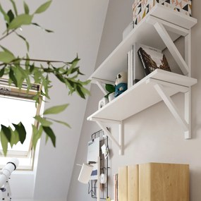 Stolná lampa Ring, 1x biele kovové tienidlo