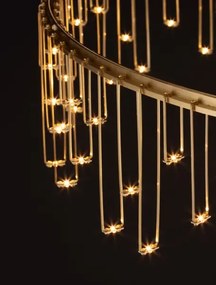 Luxusný luster Stellar 100 zlatá