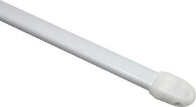 Vitrážna tyčka Easy 80-115 cm, plochá biela