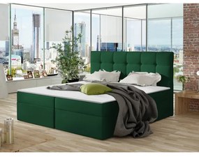 Manželská posteľ Boxspring Kennedy (140x200) (Kronos 19). Vlastná spoľahlivá doprava až k Vám domov. 1060786