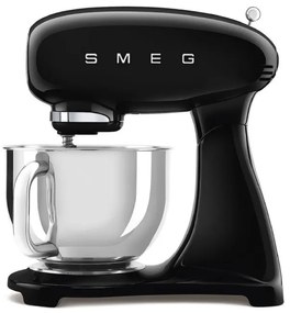 Kuchynský robot Smeg v štýle 50. rokov SMF03BLEU / 800 W / 4,8 l / čierny