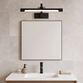 Nástenné LED svietidlo Vinci, 1x LED 12w, 4000k, (fi 40cm), b/g