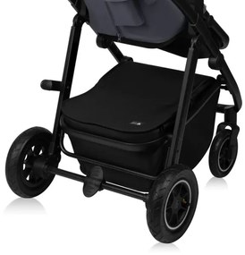 Lionelo - Kombinovaný kočík 3v1 AMBER PLUS šedý Graphite