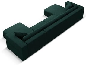 Zelená rohová pohovka do "U" Esther - Milo Casa