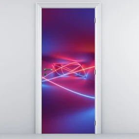 Fototapeta na dvere - Moderná abstrakcia (95x205cm)