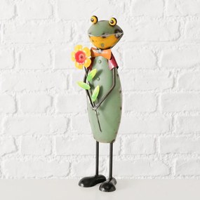 BOLTZE Záhradná kovová figúrka Fredolin, 40x18 cm, viacfarebná