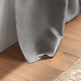 Tmavosivý saténový záves 140x240 cm Shana – douceur d'intérieur
