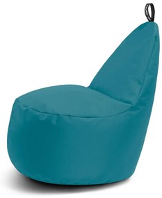 Tyrkysový detský sedací vak Lull M – So Soft?