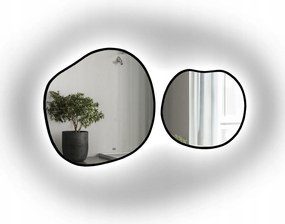 Sada dvoch organických Led zrkadiel Sodalit v ráme Mdf 200 x 113 cm