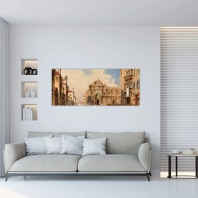 Obraz - Jules-Romain Joyant, The Scuola di San Marco, Venice, reprodukcia (120x50 cm)