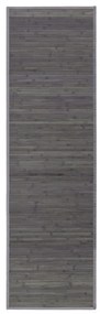 Zelený/sivý bambusový koberec 60x200 cm – Casa Selección