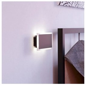 Eglo 901189 - LED Nástenné svietidlo TALAMELLO LED/12W/230V 3000K 12x23 cm čierna