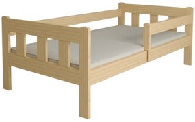 Detská posteľ NESTY 90 x 200 cm, borovica Rošt: S lamelovým roštom, Matrac: Matrac SOMNIA 18 cm