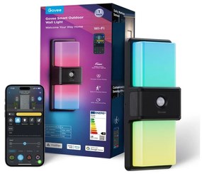 Govee - LED RGBIC Stm. vonkajšie svietidlo LED/230V IP65 2700-6500K Wi-Fi