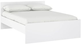 Biela dvojlôžková posteľ 140x190 cm Naia – Tvilum