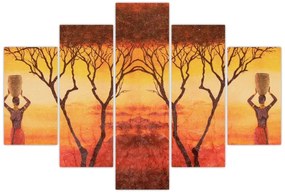 Obraz - Africká savana (150x105 cm)