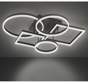 Wofi 11981 - LED Stmievateľný prisadený luster VAASA LED/80W/230V