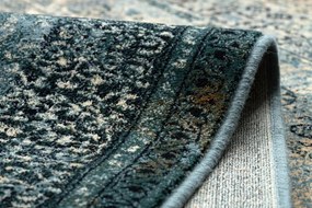Koberec OMEGA MAMLUK rozeta / vintage, tmavomodrý