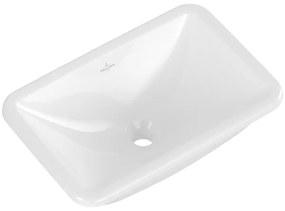 Villeroy & Boch 4A560101 - Zabudovateľné umývadlo LOOP&FRIENDS 45x28 cm keramika/biela