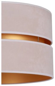 Duolla - Stropné svietidlo DUO 1xE27/15W/230V pr. 40 cm béžová/zlatá