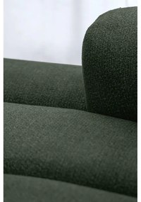 Tmavozelená rohová pohovka (pravý roh/do tvaru "U") Shell – Miuform