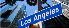 Obraz - Los Angeles (120x50 cm)