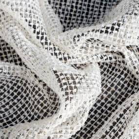 ZÁCLONA NA KRÚŽKOCH MAJA 140X260 CM BIELA