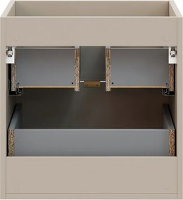 Závěsná skříňka pod umyvadlo Dalia Cashmere 82-50-46-2S kašmírová