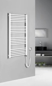 Sapho Sapho, METRO-E elektrické vykurovacie teleso, rovné, 500x1060 mm, 400 W, biela, ME410