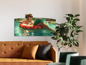 drevko |  Obraz na stenu Letná pohoda  27 x 50 cm
