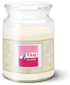 Sablio Sviečka Vitaj na svete 4 - 500 g