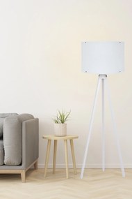 Stojací lampa Aomi I bílá