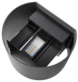 Nordlux - LED vonkajšie nástenné svietidlo MILDA LED/4,9W/230V IP44 antracit