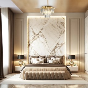 Luster Milano, 1x krištáľové tienidlo, (fi 45cm), g