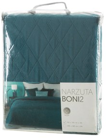 EUROFIRANY PREHOZ NA POSTEĽ BONI2 170X210 CM TYRKYSOVÁ