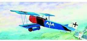 Model Fokker D-VII 15,2x19,3cm v krabici 31x13,5x3,5cm