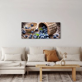 Obraz - Šťavnaté čučoriedky (120x50 cm)