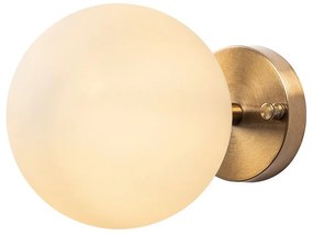 Nástenné svietidlo v bielej a bronzovej farbe ø 15 cm Atmaca – Opviq lights